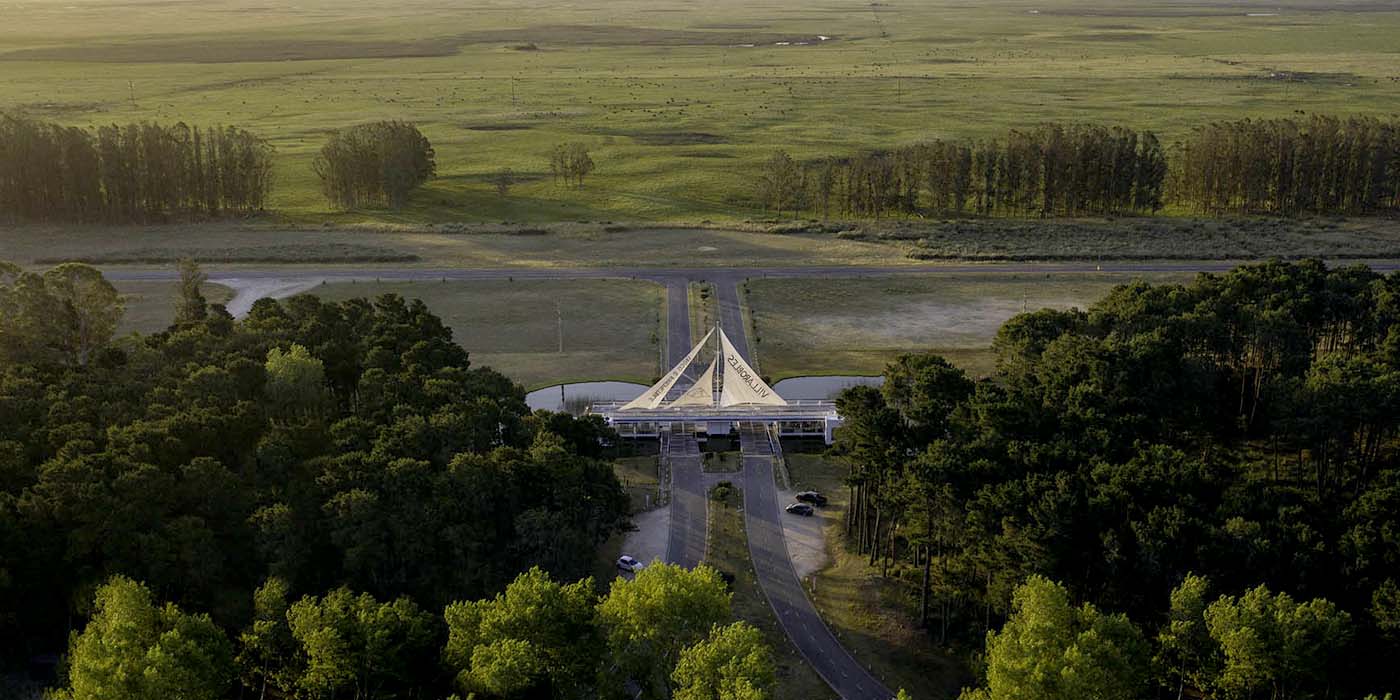 Villarobles residential area and natural surroundings